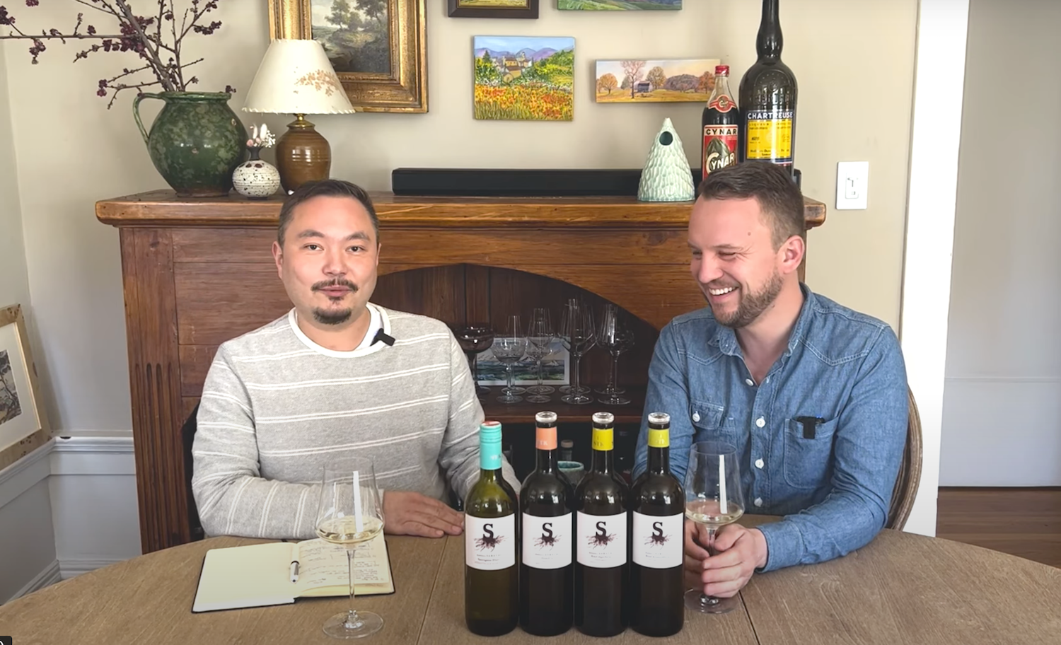 Load video: Andrey and Advanced Sommelier &amp; Cellar Master at Lazy Bear San Francisco, Dan Pendleton dig into Styrian Sunshine in the wines of Hannes Sabathi in Sudsteiermark.